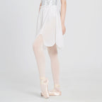 Chiffon Lace Panel Petal Ballet Skirt