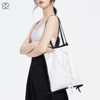 Wheat Stitch Single Shoulder Satchel