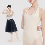 Nylon Halter Cami Leotard