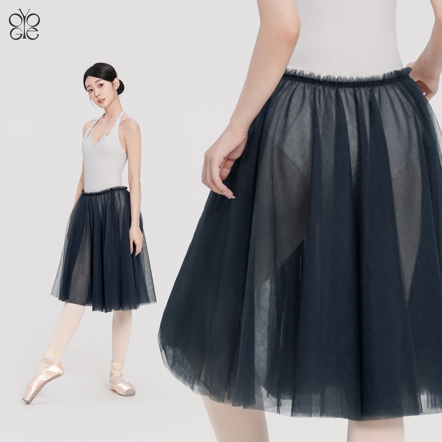 Midi Length Tutu Ballet Skirt