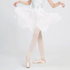 Chiffon Lace Panel Petal Ballet Skirt
