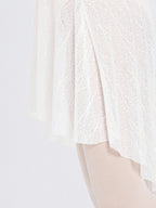 Tie Waist Midi Tulle Ballet Skirt
