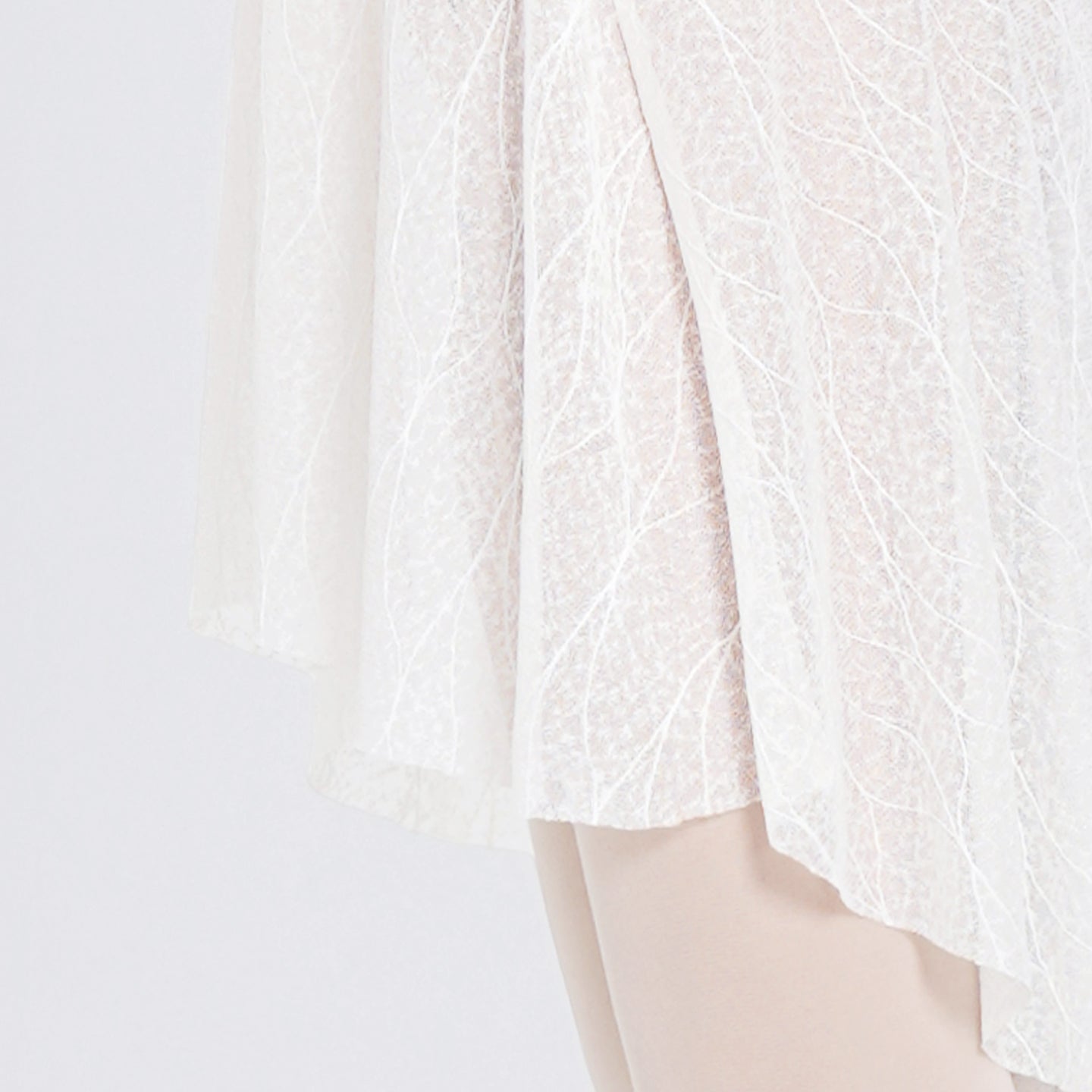 Tie Waist Midi Tulle Ballet Skirt