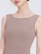 Adult nylon jacquard vest jumpsuit