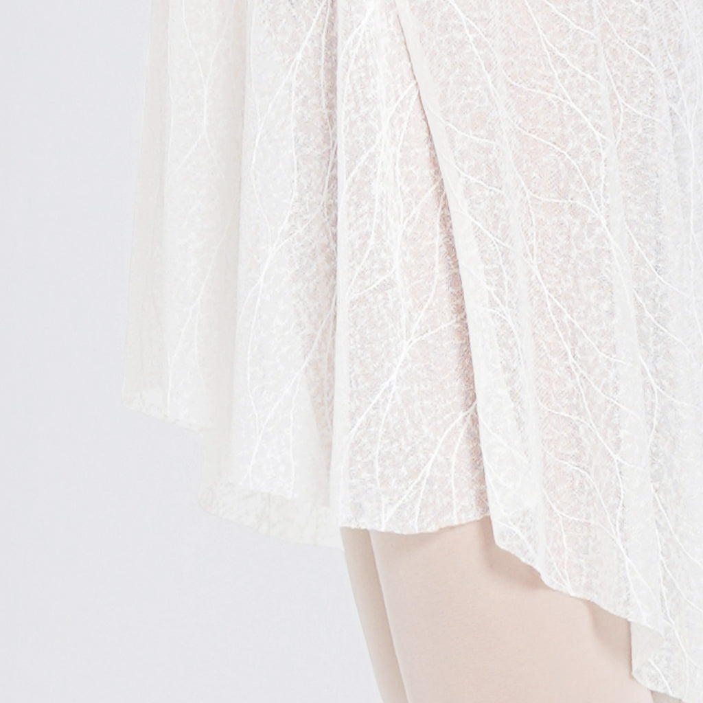Elastic Waist Water Tulle Ballet Skirt