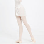 Front Ruched Mesh Ballet Skirt