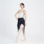 Jacaranda Print Color Block Cami Leotard