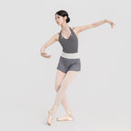 Nylon Halter Cami Leotard