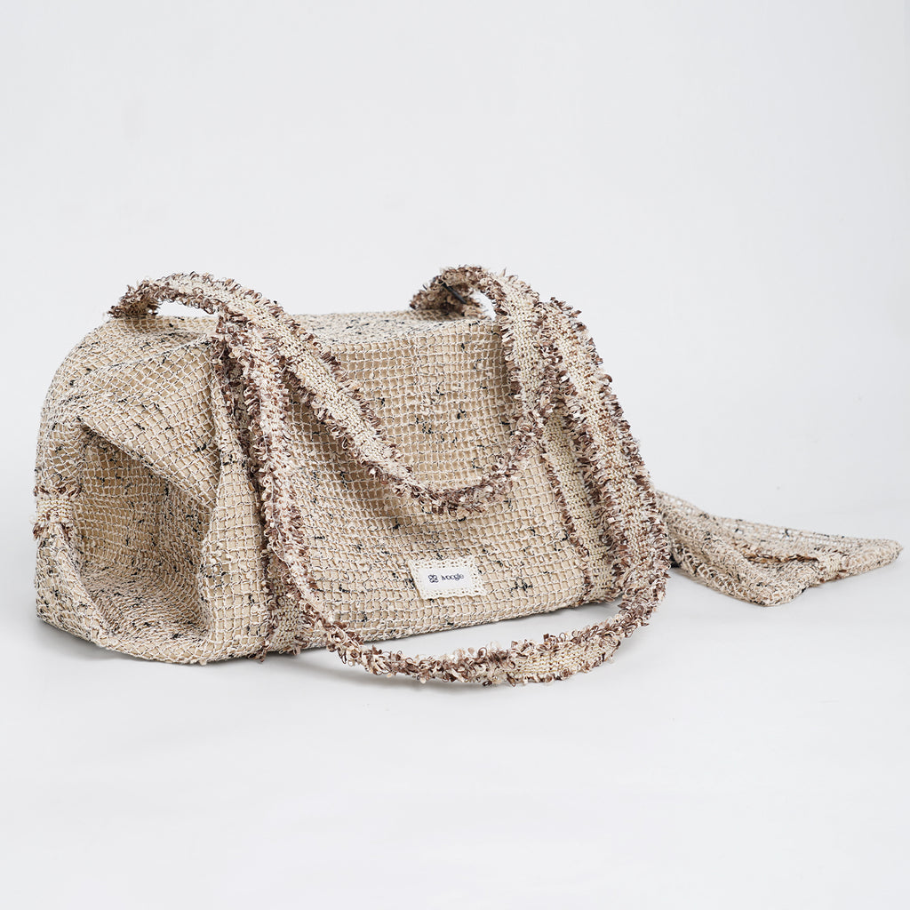 Ivoogle Mesh Crossbody Satchel