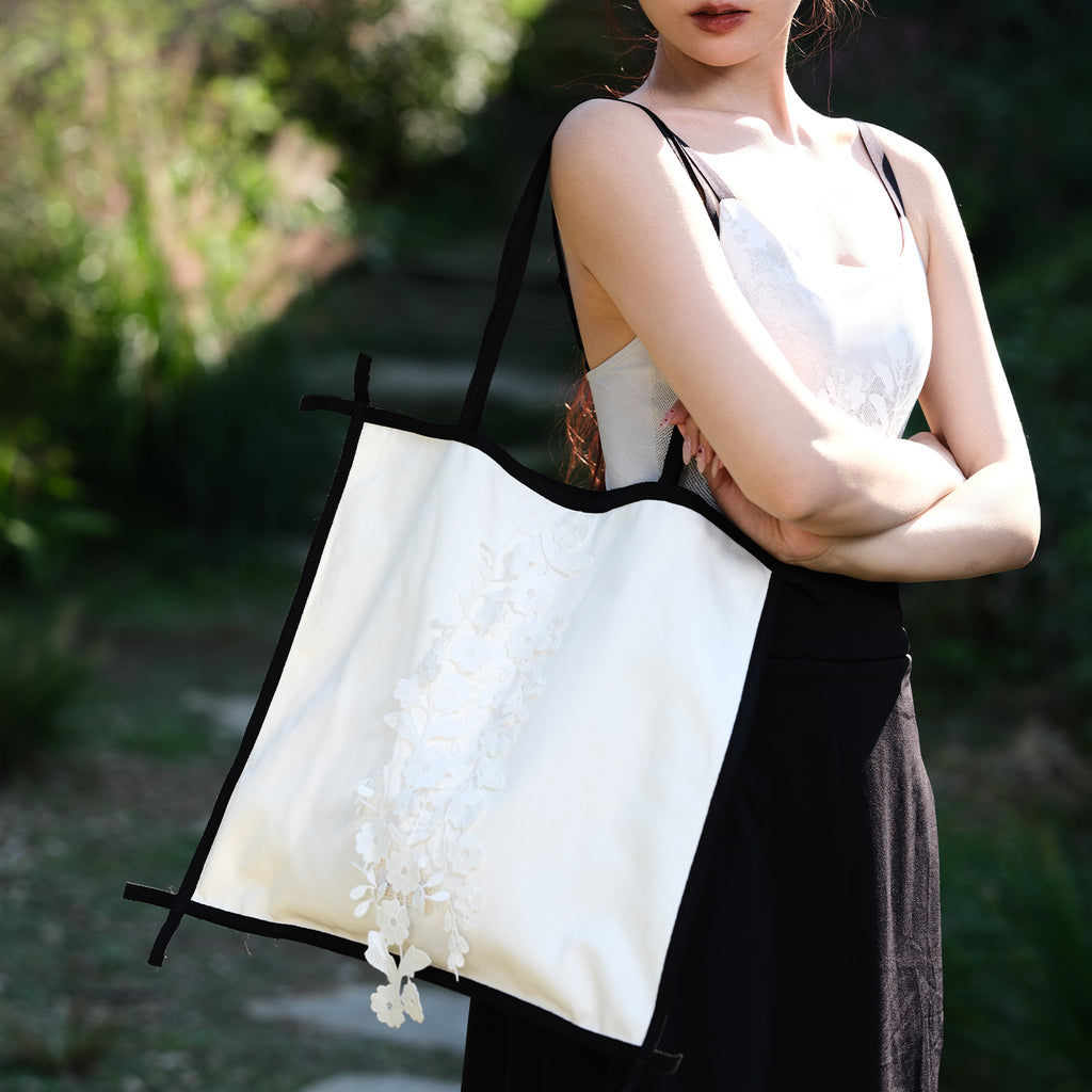 Wheat Stitch Single Shoulder Satchel