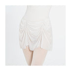 Front Ruched Mesh Ballet Skirt