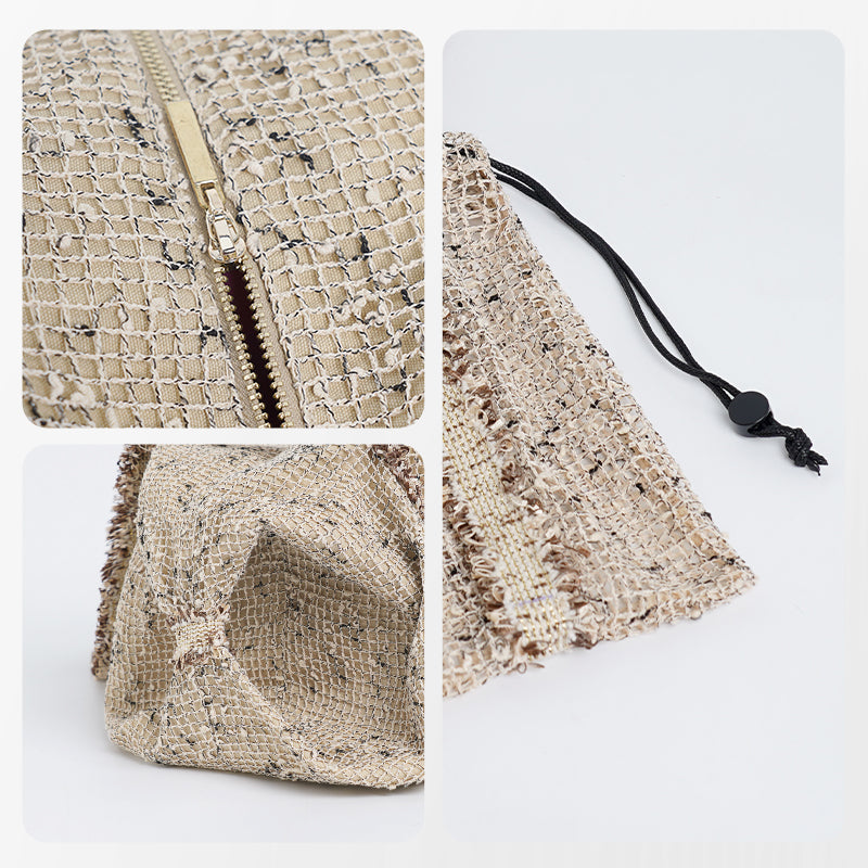 Ivoogle Mesh Crossbody Satchel