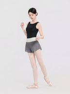Adult nylon jacquard vest jumpsuit