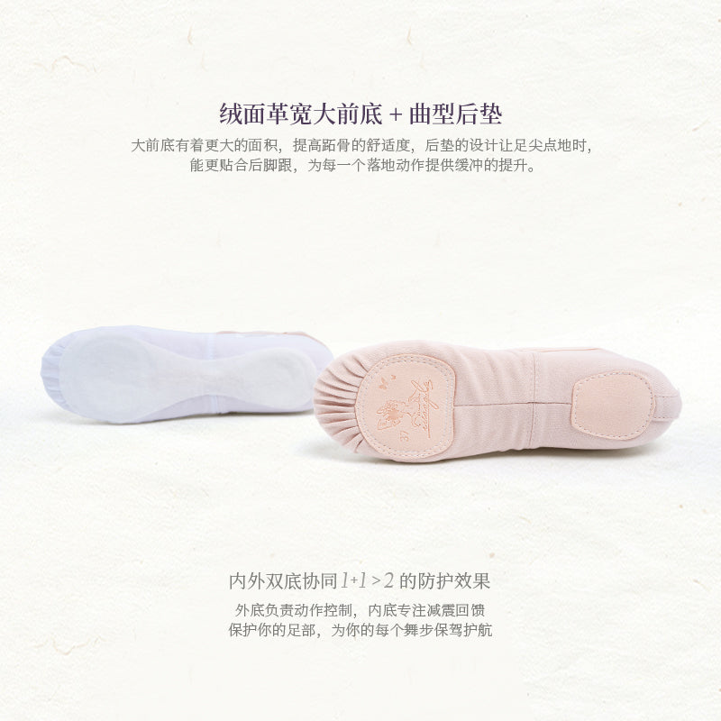Cloud Soft Stretch Ballet Slippers