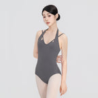 Nylon Halter Cami Leotard